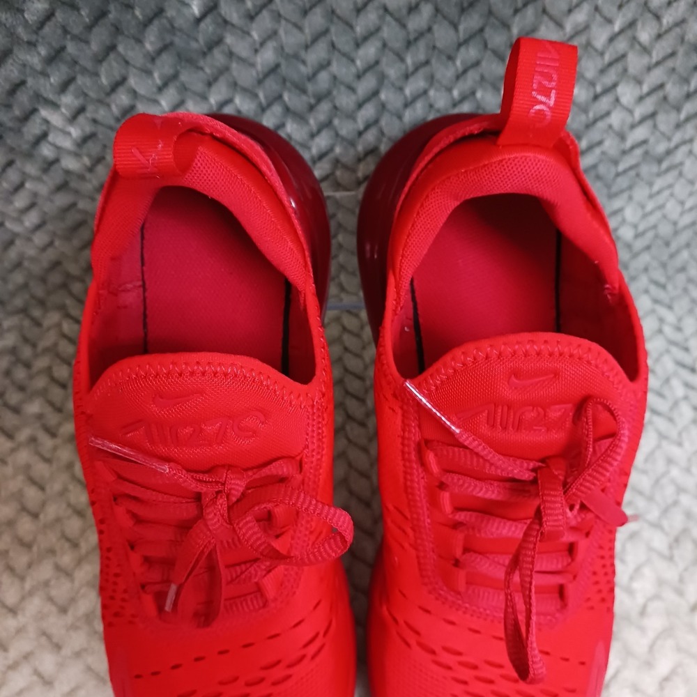 Nike Air Max 270 University Red GS Running Sneakers Shoes Size 6.5Y Women's 8 - Picture 8 of 16